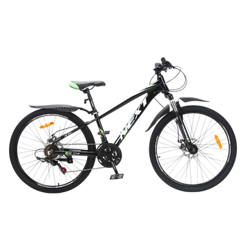 Велосипед Crossbike Next 2025 26" Черный-Зеленый 26СTA-005609 фото