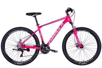 Велосипед AL 27.5" Formula MOTION DD FR рама-18" рожево-білий 2025 OPS-FR-27.5-255 фото