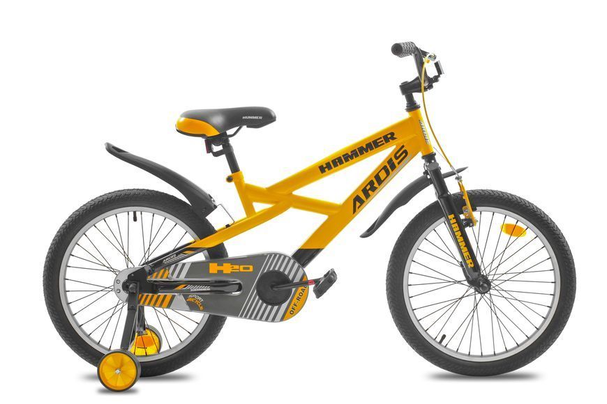 Велосипед 20" Ardis BMX-kid ST Hammer Жовтий 0424 фото