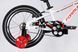 Велосипед AL 16" Formula Kid SLIM Vbr FR рама-8,5" білий з червоним 2026 OPS-FRK-16-252 фото 6
