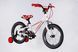 Велосипед AL 16" Formula Kid SLIM Vbr FR рама-8,5" білий з червоним 2026 OPS-FRK-16-252 фото 5