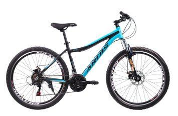 Велосипед 26" MTB AL "CLEO" Чорно-блакитний 0146 фото
