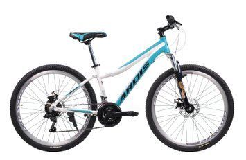 Велосипед 26" MTB AL "CLEO" Біло-блакитний 01461 фото
