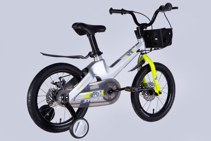 Велосипед MG 16" SPACE KID MOON DD рама-9" серый 2025 OPS-SK-16-014 фото