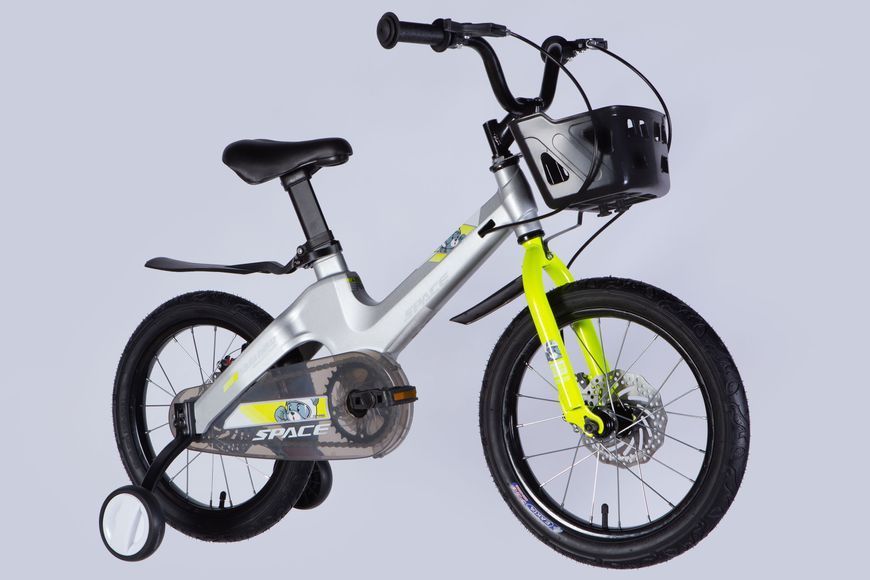 Велосипед MG 16" SPACE KID MOON DD рама-9" серый 2025 OPS-SK-16-014 фото