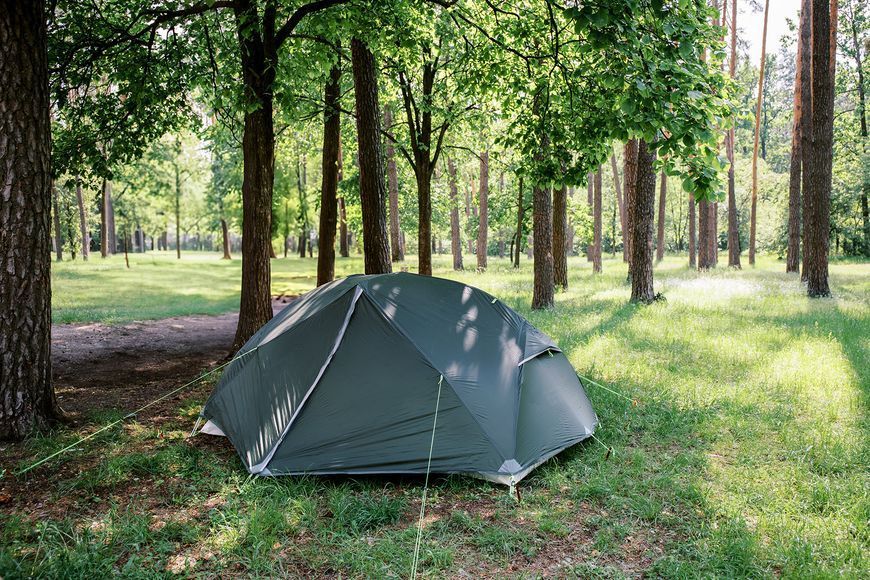Намет Tramp Cloud 2 Si темно-зелений TRT-092-green фото