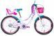 Велосипед ST 20" Formula FLOWER PREMIUM BH рама-10" білий з рожевим та бірюзовим 2025 OPS-FRK-20-224 фото