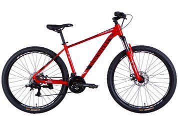 Велосипед AL 27,5" Discovery BASTION DD CS рама-17" красно-черный 2025 OPS-DIS-27,5-006 фото