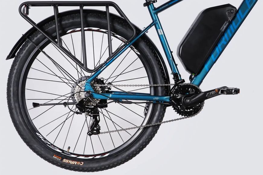 Велосипед с электроприводом 29" AL Formula eCURSOR MAN DD CS рама-19" 48B 17.5А*ч 500Вт темно-синий 2026 ELB-FR-29-243 фото