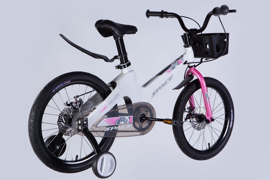 Велосипед MG 18" SPACE KID MOON DD рама-10" белый 2025 OPS-SK-18-021 фото