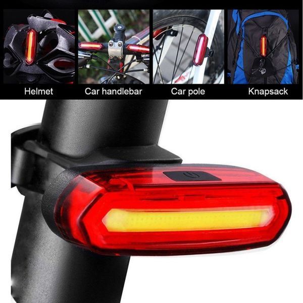 Ліхтар габаритний задній (скло) BC-TL5434 LED, USB (червоний) LTSS-020 фото