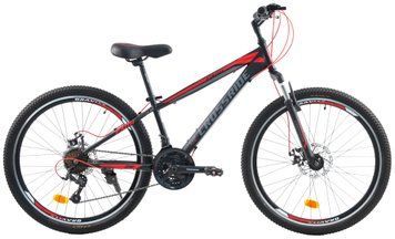 Велосипед 26" MTB ST "FAITH" Черно-красный 0232 фото