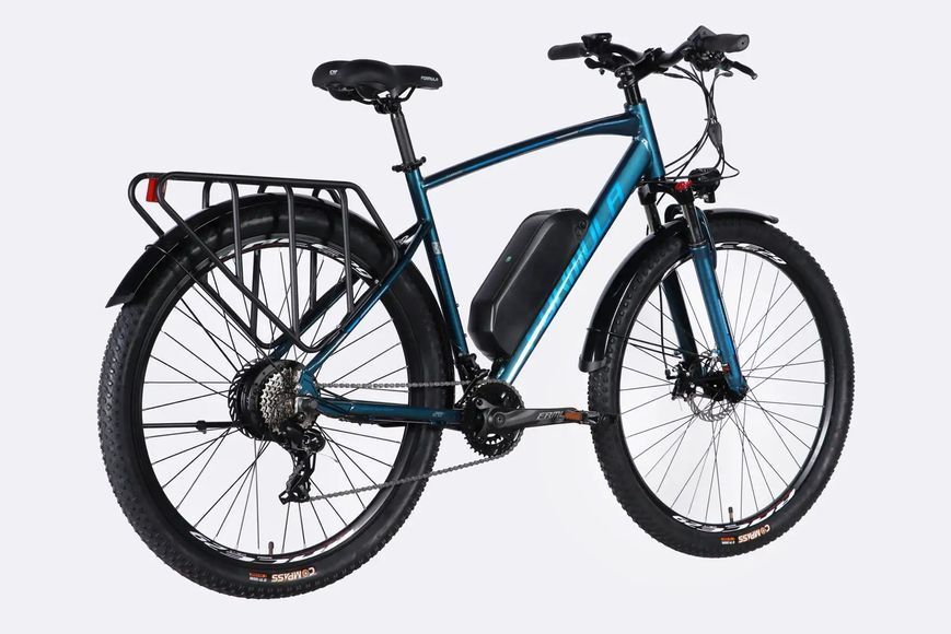 Велосипед с электроприводом 29" AL Formula eCURSOR MAN DD CS рама-21" 48B 13А*ч 500Вт темно-синий 2026 ELB-FR-29-245 фото