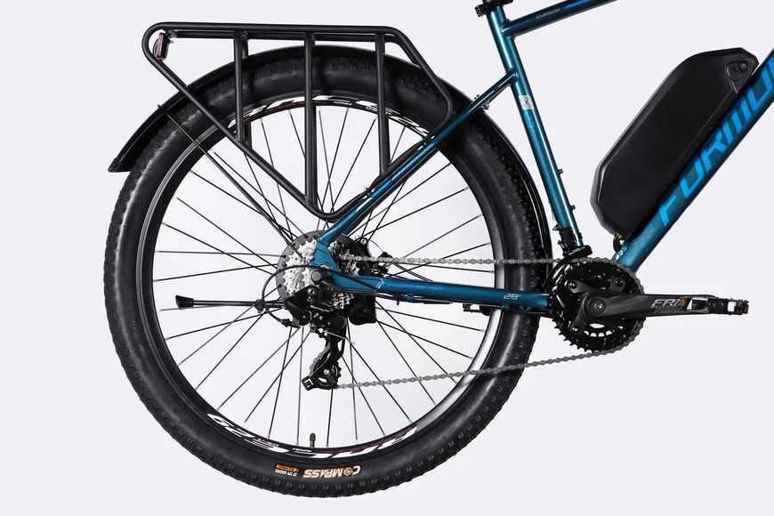 Велосипед с электроприводом 29" AL Formula eCURSOR MAN DD CS рама-21" 48B 13А*ч 500Вт темно-синий 2026 ELB-FR-29-245 фото