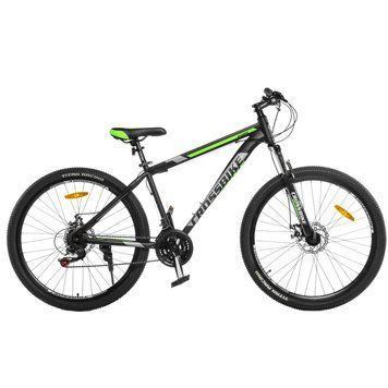 Велосипед CrossBike Storm 27" Черный-Зеленый 27CJPr-004386 фото