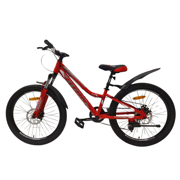 Велосипед Titan BEST MATE 2024 24" Червоний-Сірий-Білий 24TJA-005041 фото