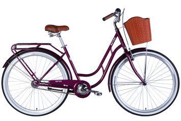 Велосипед ST 28" Dorozhnik RETRO Velosteel рама-19" малиновий 2026 OPS-D-28-547 фото