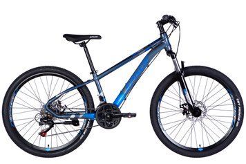 Велосипед AL 26" SPACE MERCURY DD FR рама-13" серо-синий 2025 OPS-SP-26-040 фото