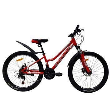 Велосипед Titan BEST MATE 2024 26" Червоний-Сірий-Білий 26TJA-005042 фото