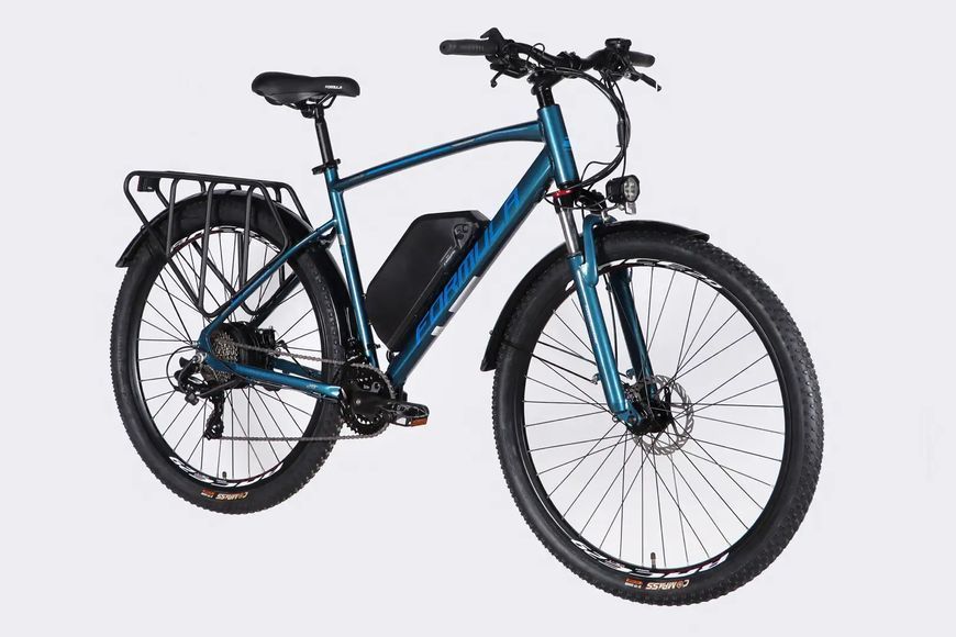 Велосипед с электроприводом 29" AL Formula eCURSOR MAN DD CS рама-21" 48B 17.5А*ч 500Вт темно-синий 2026 ELB-FR-29-247 фото