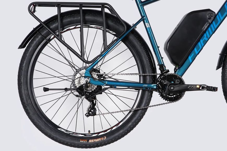 Велосипед с электроприводом 29" AL Formula eCURSOR MAN DD CS рама-21" 48B 17.5А*ч 500Вт темно-синий 2026 ELB-FR-29-247 фото