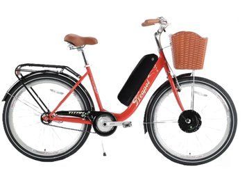 Електровелосипед Titan Neapol 26" Червоний передній 500W 48V10Ah 00-00005965 фото