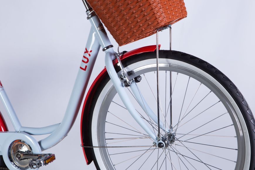 Велосипед ST 26" Dorozhnik LUX Velosteel рама-17" світло-блакитний 2025 OPS-D-26-250 фото
