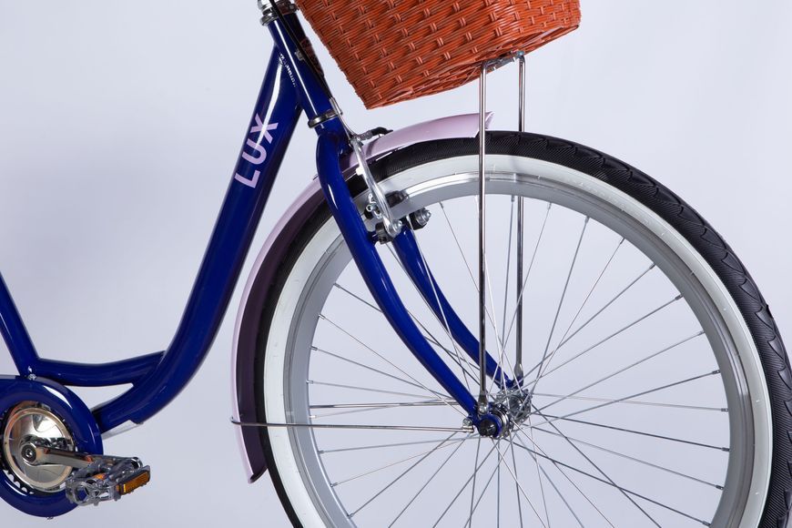 Велосипед ST 26" Dorozhnik LUX Velosteel рама-17" синий 2025 OPS-D-26-289 фото