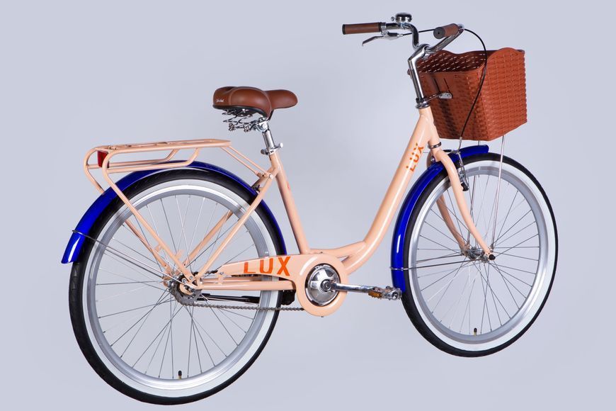 Велосипед ST 26" Dorozhnik LUX Velosteel рама-17" пудровий 2025 OPS-D-26-292 фото