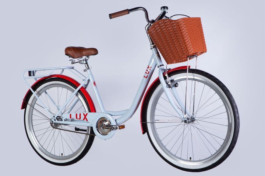 Велосипед ST 26" Dorozhnik LUX Velosteel рама-17" світло-блакитний 2025 OPS-D-26-250 фото