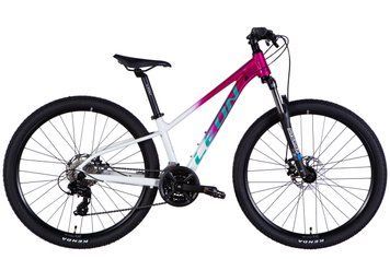 Велосипед AL 27,5" Leon XC 105 DD CS рама-13" розовый с белым 2025 OPS-LN-27,5-029 фото