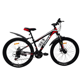 Велосипед Cross FAST 26" Чорний-Червоний-Білий 26CJS-005725 фото