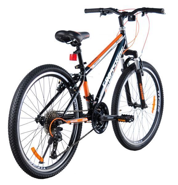 Велосипед 24" CROSSRIDE MTB ST SHARK Чорно-червоний 01731 фото