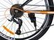 Велосипед 24" CROSSRIDE MTB ST SHARK Чорно-червоний 01731 фото 4