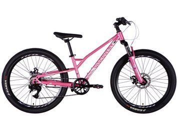 Велосипед ST 24" Discovery FLINT DD FR рама-12" розово-белый 2025 OPS-DIS-24-361 фото
