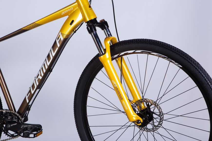Велосипед AL 29" Formula ZEPHYR PRO HDD рама-21" чорно-червоний 2025 OPS-FR-29-384 фото