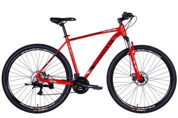 Велосипед AL 29" Discovery BASTION DD CS рама-21" красно-черный 2025 OPS-DIS-29-205 фото