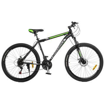 Велосипед CrossBike Storm 29" Черный-Зеленый 29CJPr-004402 фото