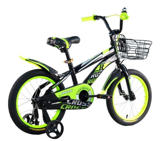 Велосипед 16" CROSSRIDE BMX ST BRIX Зелений 04572 фото