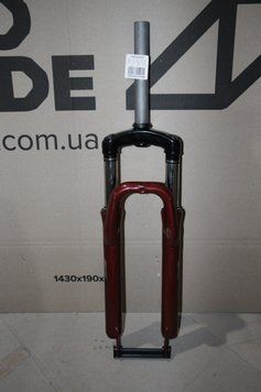 Вилка 27.5" ST 1-1/8" AM disc шток-196мм красный (YS 2455) LIANJI LJ641 Formula BLAZE 2022 (повреждение ЛКП) FRK-27.5-317 фото