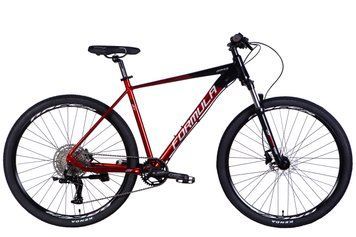 Велосипед AL 29" Formula ZEPHYR PRO HDD рама-21" чорно-червоний 2025 OPS-FR-29-384 фото