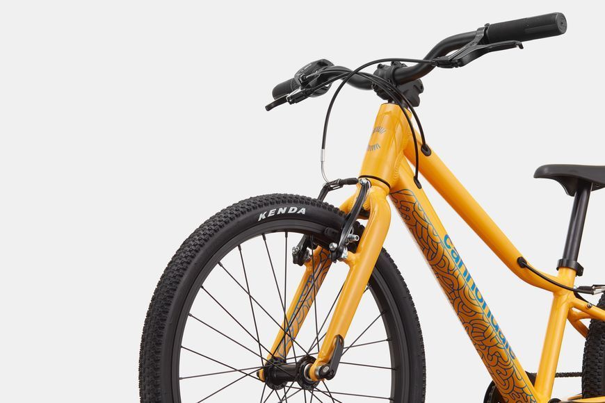 Велосипед 20" Cannondale QUICK OS Жовтий SKE-84-98 фото