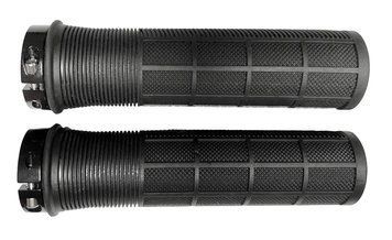 Гріпси Green Cycle GGR-415 130mm чорні з одним чорним замком GRI-16-30 фото