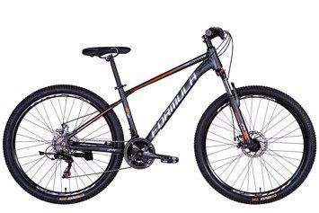 Велосипед AL 27.5" Formula MOTION DD FR рама-16" темно-сірий 2026 OPS-FR-27.5-297 фото
