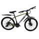Велосипед CrossBike Tracker 24" Черный-Желтый 24СTA-000010 фото