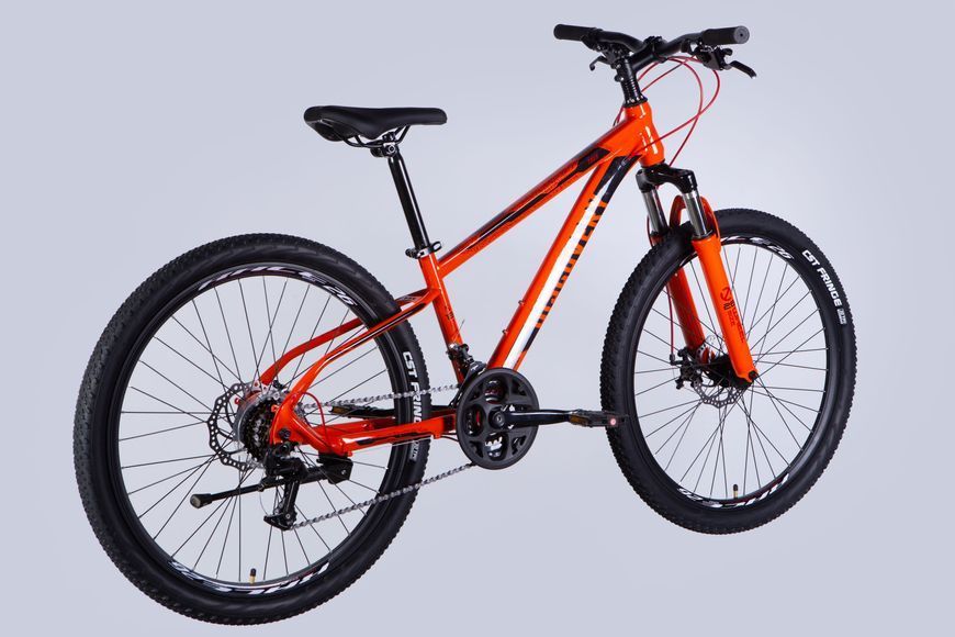 Велосипед ST 26" Discovery TREK DD FR рама-13" оранжевый 2025 OPS-SP-26-049 фото