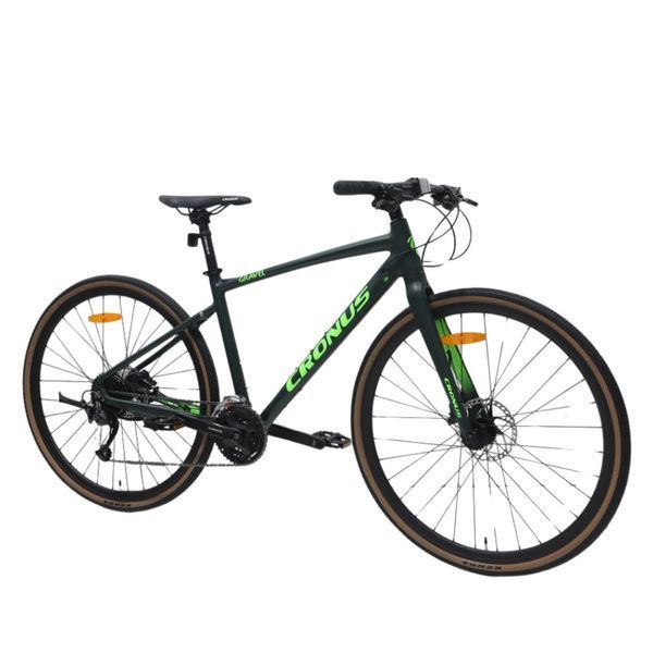Велосипед Cronus Gravel 28" Черный-Зеленый 28CRN-005017 фото