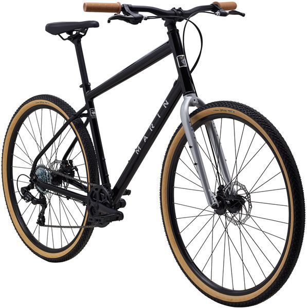 Велосипед 28" Marin KENTFIELD 1 рама - S 2025 Gloss Black/Chrome SKE-74-88 фото