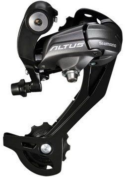 Переключатель задн. 9 скор. под болт черный SHIMANO Altus RD-M370 SGS DERB-149 фото