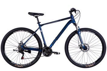 Велосипед AL 29" Formula MOTION DD FR рама-21" синiй з чорним 2026 OPS-FR-29-424 фото